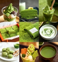 Bubuk Teh Hijau Matcha Organik Grosir Bersertifikat USDA/EU&NOP Kemasan Kotak/Kantong