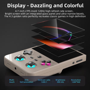 Console de jeu portable Android 14.0 Anbernic RG477V avec écran tactile IPS de 4,7 pouces, communication Wi-Fi, console de jeu vidéo - Product Image 2