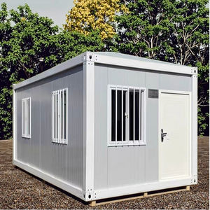 Casa Contenedor Plegable de 40 Pies con Paneles Sándwich Transpirables, Prefabricada, Moderna, Minimalista, para Villa, Hotel, Sala de Estar, Dormitorio, Exterior - Product Image 5