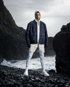 <span class=keywords><strong>Pantalones</strong></span> Cortos Deportivos Casuales de Verano para Hombre, de Tres Cuartos, Color Sólido, Secado Rápido, Cintura Media, Transpirables, con Cordón Ajustable, para Correr - Product Image 2