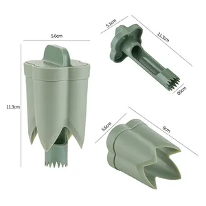 2-in-1 <b>Fruit</b> Pepper Corer Color Pepper Corer Seed Removing <b>Tool</b> Portable Kitchen Utensil Reusable <b>Fruit</b> <b>Vegetable</b> Coring <b>Tool</b> - Product Image 6