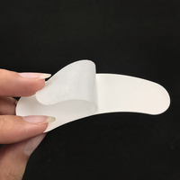 Patchs hydrogel jetables de haute qualité sans peluches pour extensions de cils, coussinets sous les yeux pour maquillage