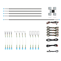 Intérieur de voiture de haute qualité Flexible Universal 18in 1 bande néon apporte de l'ambiance à la bande lumineuse accessoire de garniture de voiture
