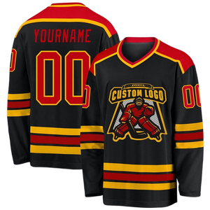 Jersey Tim Hoki Es AS 2026 Bordir Seragam Tim Nasional Hoki Amerika Kanada Kaos Hoki Jahitan - Product Image 6