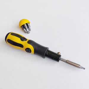 Ensemble d'outils multifonctions d'extérieur personnalisé 12 pièces avec scie de 6 pouces, tournevis en acier inoxydable pour le camping, la randonnée et la survie - Product Image 2