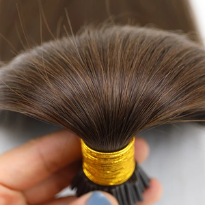 โรงงานผลิตผมต่อแบบ I-Tip Jasmine Beauty  ผมแท้รัสเซีย Remy เกรดพรีเมียม เงางามตรงสลวย  ย้อมสีและจัดแต่งทรงได้ - Product Image 3