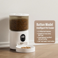 Gamelle Distributrice Silencieuse Anti-Blocage en Acier Inoxydable Détachable pour Chiens de Petite et Moyenne Taille d'Intérieur - Vente en Gros de Produits pour Animaux de Compagnie