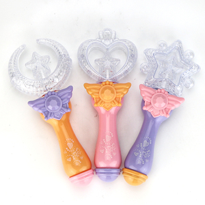 <span class=keywords><strong>3</strong></span> styles de baguettes magiques lumineuses LED pour princesses, jouet féerique, bonbon lumineux - Product Image 3