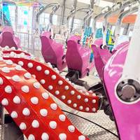 Manège portable sur remorque, équipement d'amusement mobile fixe ou personnalisé pour fêtes foraines