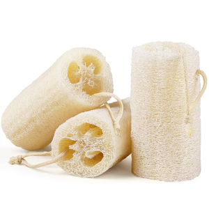 Eco-friendly Exfoliating Body Bath Loofah Sponge Brush Natural Loofah Cleaning Brush With String - Product Image 1