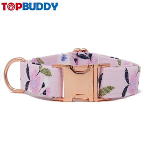 Kerah Kain Desain Kustom Anjing dengan Logo untuk Anjing Kecil Sedang dan Besar - Product Image 4