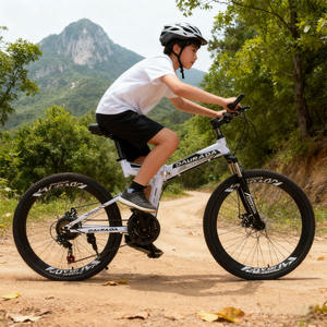 Vélo pliable en acier à haute teneur en carbone de 26 pouces à 21 vitesses, vélo de montagne pliable pas cher de 26 pouces pour adolescents et femmes - Product Image 5