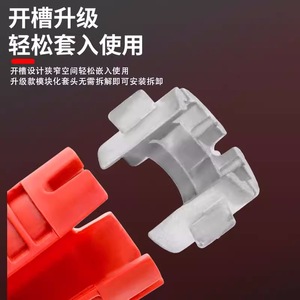 Clé à écrous de lavabo épaissie et réglable en acier inoxydable, métrique, pour la réparation des écrous d'arrivée d'eau des robinets et des toilettes - Product Image 5