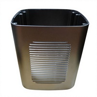 Boîtier d'enceinte Bluetooth en aluminium anodisé et acier inoxydable usiné CNC de précision, personnalisé OEM