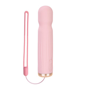 Vibrador Femenino Personalizado, Masturbador Recargable por USB, Resistente al Agua IPX7, 10 Frecuencias, Varita de Masaje Eléctrica con Cuerda - Product Image 5