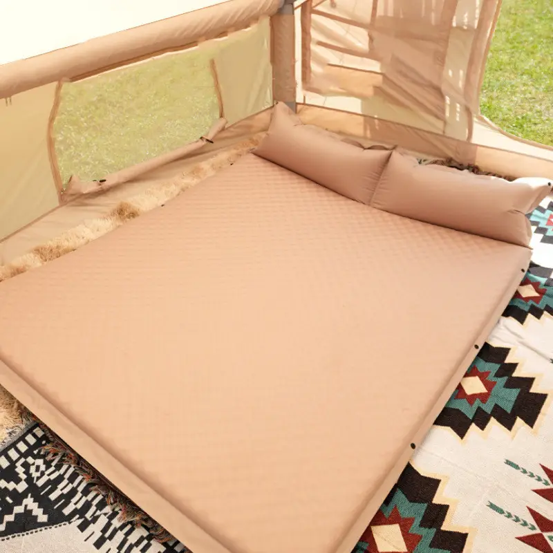 Туристический складной коврик для сна, влагостойкий Мат для сна, воздушная подушка для кемпинга, напольный мат, Автоматический надувной матрас