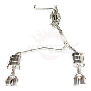 Échappement à soupapes Vortex OEM ODM personnalisé en acier inoxydable SS304 pour Nissan Patrol Y62 V8 5.6L – Fabrication en gros B2B, pièces de rechange et kits de mise à niveau - Product Image 1