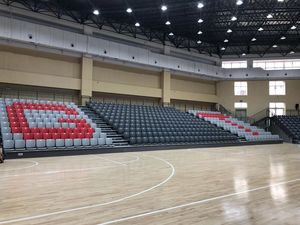 스포츠 경기장용 접이식 관람석, 신축형 좌석 그랜드스탠드 - Product Image 6