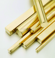 H95 High Copper Brass Rod 8-30mm Solid Bar for Precision Instrument Accessories