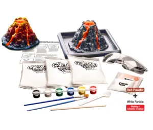 3 in 1 Volcano Eruption DIY Experimental Device Experiment kits Educational Science Toys