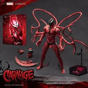 ZD Toys - Figuras <span class=keywords><strong>de</strong></span> Acción <span class=keywords><strong>de</strong></span> PVC <span class=keywords><strong>de</strong></span> <span class=keywords><strong>Venom</strong></span> <span class=keywords><strong>y</strong></span> <span class=keywords><strong>Carnage</strong></span> <span class=keywords><strong>de</strong></span> 9 Pulgadas - Edición del 10.º Aniversario, Set Coleccionable Premium para Adultos - Product Image 5