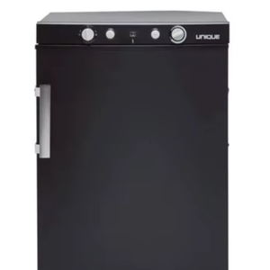 Réfrigérateur solaire unique de 3 pieds cubes 110V/12V noir avec congélateur - Product Image 1