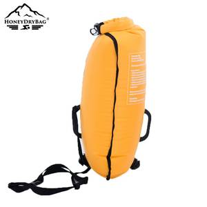 Boya de seguridad de natación de PVC profesional OEM/ODM adecuada para natación en <span class=keywords><strong>aguas</strong></span> <span class=keywords><strong>abiertas</strong></span> y triatletas boya de natación inflable - Product Image 4