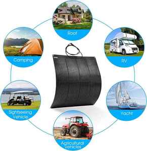 Meilleur prix d'usine 100W <span class=keywords><strong>150W</strong></span> 200W <span class=keywords><strong>panneau</strong></span> <span class=keywords><strong>solaire</strong></span> monocristallin semi-flexible <span class=keywords><strong>panneau</strong></span> <span class=keywords><strong>solaire</strong></span> flexible à couche mince <span class=keywords><strong>pour</strong></span> une utilisation marine - Product Image 2