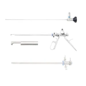 Pince à pierre endoscopique médicale Lithotriptoscope Instruments Set pour la chirurgie urologique