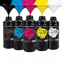 Encre UV industrielle Myriad Minded pour impression UV, encre numérique pour imprimante jet d'encre UV, encre UV à séchage rapide pour Ricoh, Konica