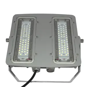 Modular 100W ATEX Canopy Light II Ex d IIC T6 Explosion-proof Zone1/Div1 LED Explosion Gas Station Light