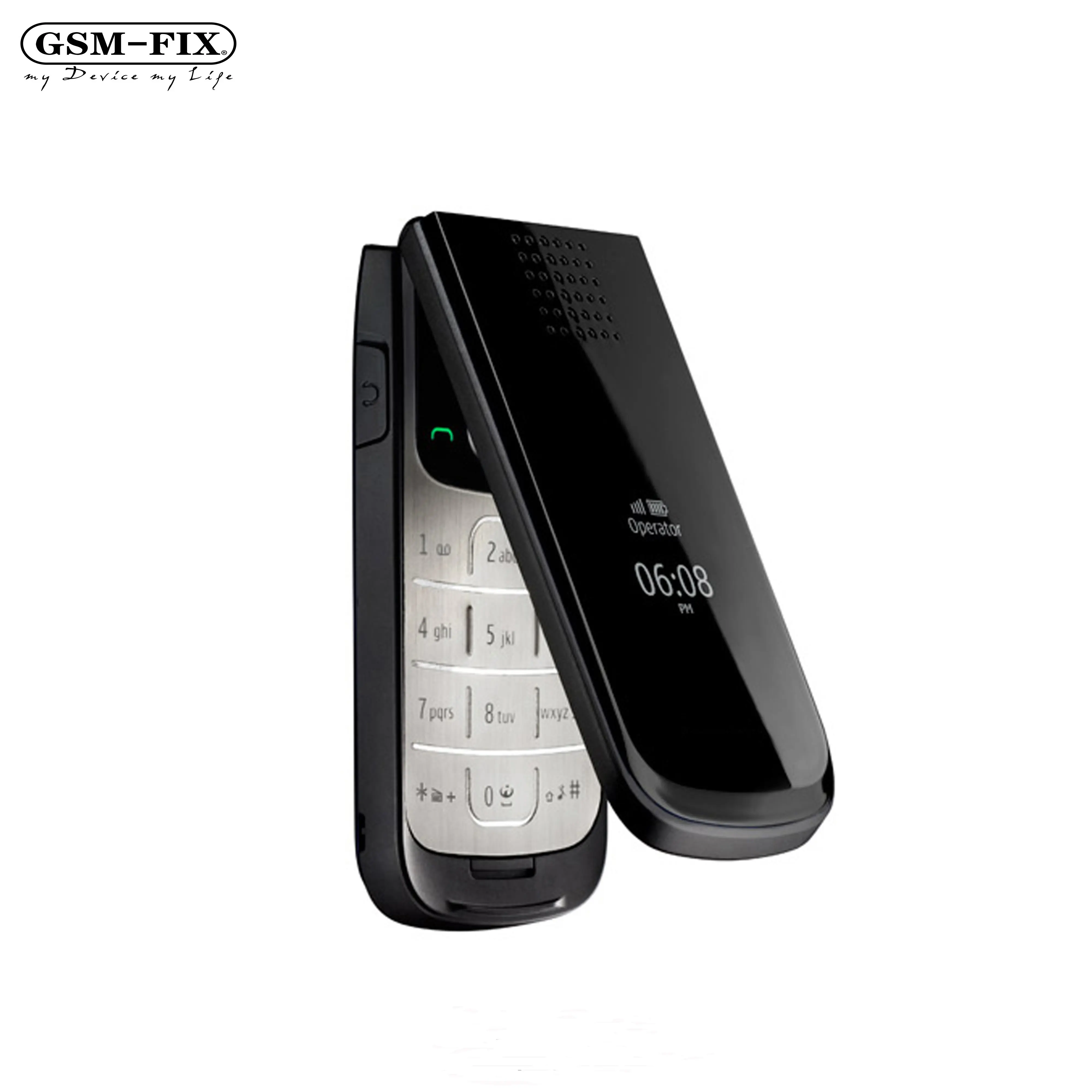 GSM-FIX Original For Nokia 2720 Fold 2G Mobile Phone 1.8'' Bluetooth Java GSM 900/1800 Russian&Arabic&Hebrew Keyboard CellPhone