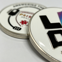 Pièce de défi de jeu personnalisée, design de monnaie in-game, pièce souvenir en zinc plaqué argent avec finition UV pour événements Esports et Nouvel An Chinois