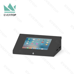 LST16 Support de table antivol Table de pente pour iPad Support <span class=keywords><strong>POS</strong></span> 7.9-8.4/9.7-11/12 "Compteur de support de sécurité pour tablette Android personnalisé - Product Image 4