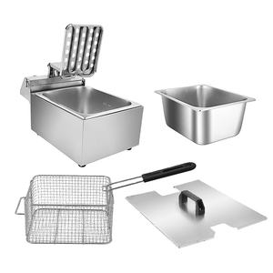 Nueva llegada barato de <span class=keywords><strong>buena</strong></span> calidad 6L encimera de un solo tanque Hotel restaurante suministros comercial <span class=keywords><strong>freidora</strong></span> eléctrica - Product Image 2