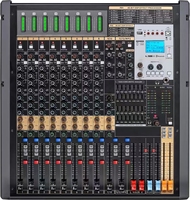 Console de mixage analogique professionnelle OEM à double DSP, 10 canaux, TFB10, Bluetooth, affichage LED de niveau indépendant, console MP3, métal