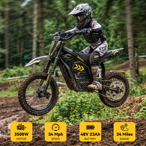 Batería de Litio de Alto Rendimiento Hidoes y Motocicleta Todoterreno de Diseño Ligero, Disponible en Reino Unido, UE y EE. UU. - Product Image 2