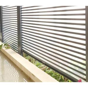 Persiennes <span class=keywords><strong>d</strong></span>'<span class=keywords><strong>air</strong></span> en aluminium avec système de drainage pour la ventilation et la protection des murs - Product Image 4