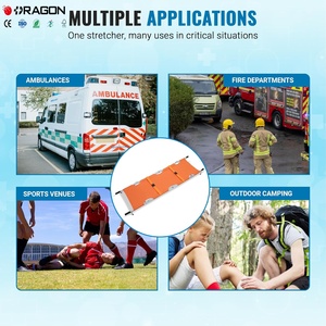 Precio de Fábrica, Camilla de Emergencia Médica Plegable Doble para Ambulancia de Rescate y Bomberos, Personalizable - Product Image 2