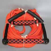 Tali Ski Air, Garis Olahraga Air dengan Pegangan EVA. Ideal untuk Ski Air, Wakeboard, Kneeboard