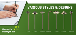 Die-Cast Brass LT2401 Low Voltage 12V AC/DC Path Area Light Landscape <strong>Lighting</strong> Fixture with G4 LED Bulb for <strong>Outdoor</strong> <strong>Lighting</strong> - Product Image 4
