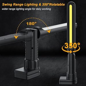 Đèn làm việc cơ khí có thể sạc lại, Dải đèn LED từ tính di động, Đèn dưới mui xe để bảo trì/khám phá/xưởng sửa chữa - Product Image 4