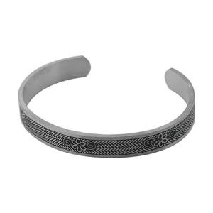 Pulsera Sencilla Personalizada de Acero Inoxidable para Mujer, Brazalete Ajustable de Moda para Hombre y Mujer, Joyería al por Mayor - Product Image 5