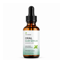 Sérum buccal pour adultes OEM, complément alimentaire, saveur menthe, 60 ml, gouttes liquides buccales pour une haleine fraîche et le confort des gencives