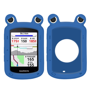 Coque GPS en silicone TPU souple grenouille verte aux grands yeux pour <span class=keywords><strong>Garmin</strong></span> Edge 540/<span class=keywords><strong>840</strong></span> Protection intégrale du corps Étui de téléphone Capteur Type intelligent - Product Image 4