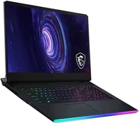 Portátil para Juegos MSIS Gamings GT77HX 13VI, 16 GB de Memoria, Frecuencia de Actualización de 165 Hz, Gráficos Dedicados, Teclado Inglés Anti-Ghosting, Hexa Core