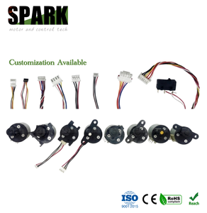 Motor paso a paso lineal PM bifásico 25BYJ certificado RoHS, 3.2VDC, 75N.cm, de alta fuerza para actuación de válvulas HVAC/termostato inteligente (<span class=keywords><strong>TRV</strong></span>) - Product Image 1
