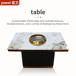 Four à charbon commercial 410 à faible émission de fumée, four à barbecue circulaire, équipement de barbecue pour restaurant chinois, usage commercial - Product Image 5
