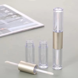 Tubo de Brillo Labial de Doble Cara, Tubo Vacío de Doble Cámara, Logotipo Personalizado, Tubo de Brillo Labial Dorado de Lujo - Product Image 6