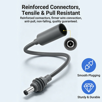 Câble étanche Starlink Type C mâle vers femelle 0,65 pi/0,2 m, câble d'extension mini DC 18AWG compatible avec Starlink Mini